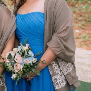 Azazie, size 8-10 strapless